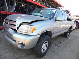 2005 Toyota Tundra SR5 Silver Extended Cab 4.0L AT 2WD #Z23467